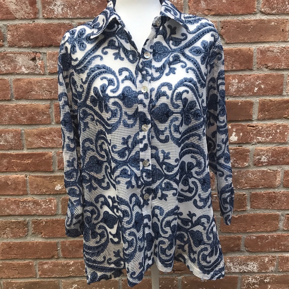 Weavz Mesh Weave Top/Jacket